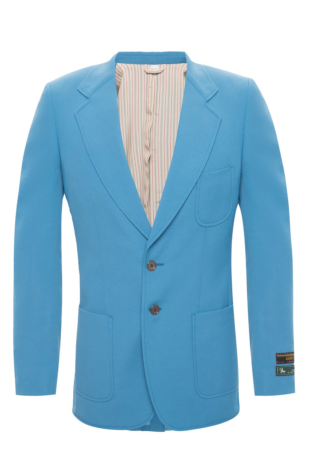 Blue discount gucci blazer